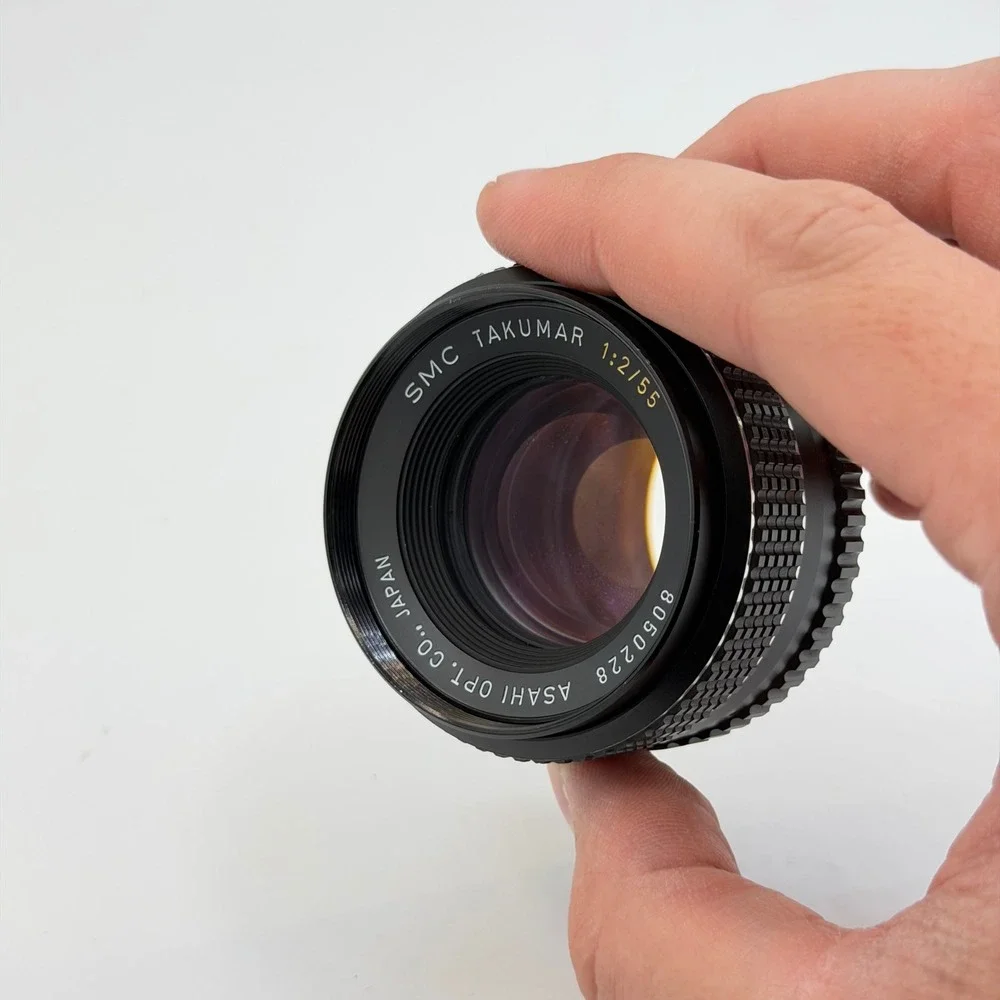 Asahi SMC Takumar 55mm f2 M42 Screw Mount Vintage Prime Lens Japan 8050228